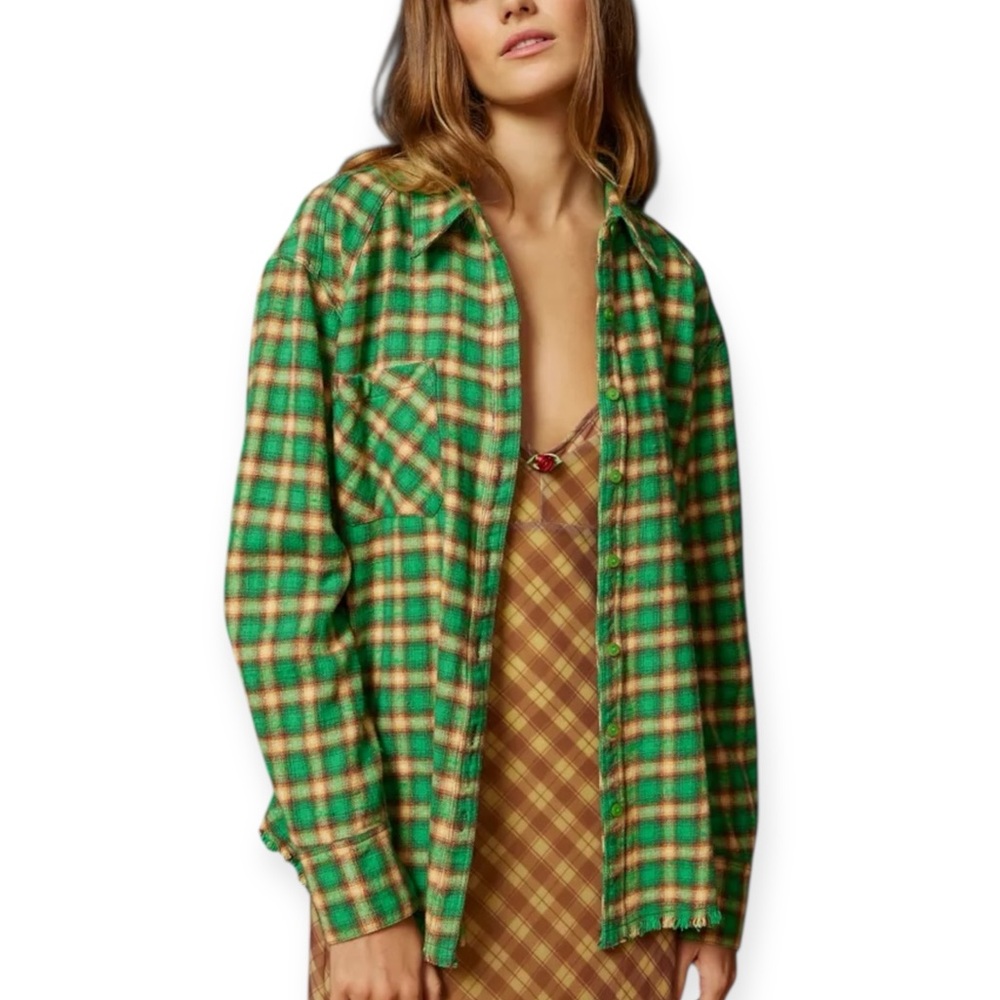 BDG Urban Outfitters | NWOT Women’s Brixton Button-Down Flannel Shirt